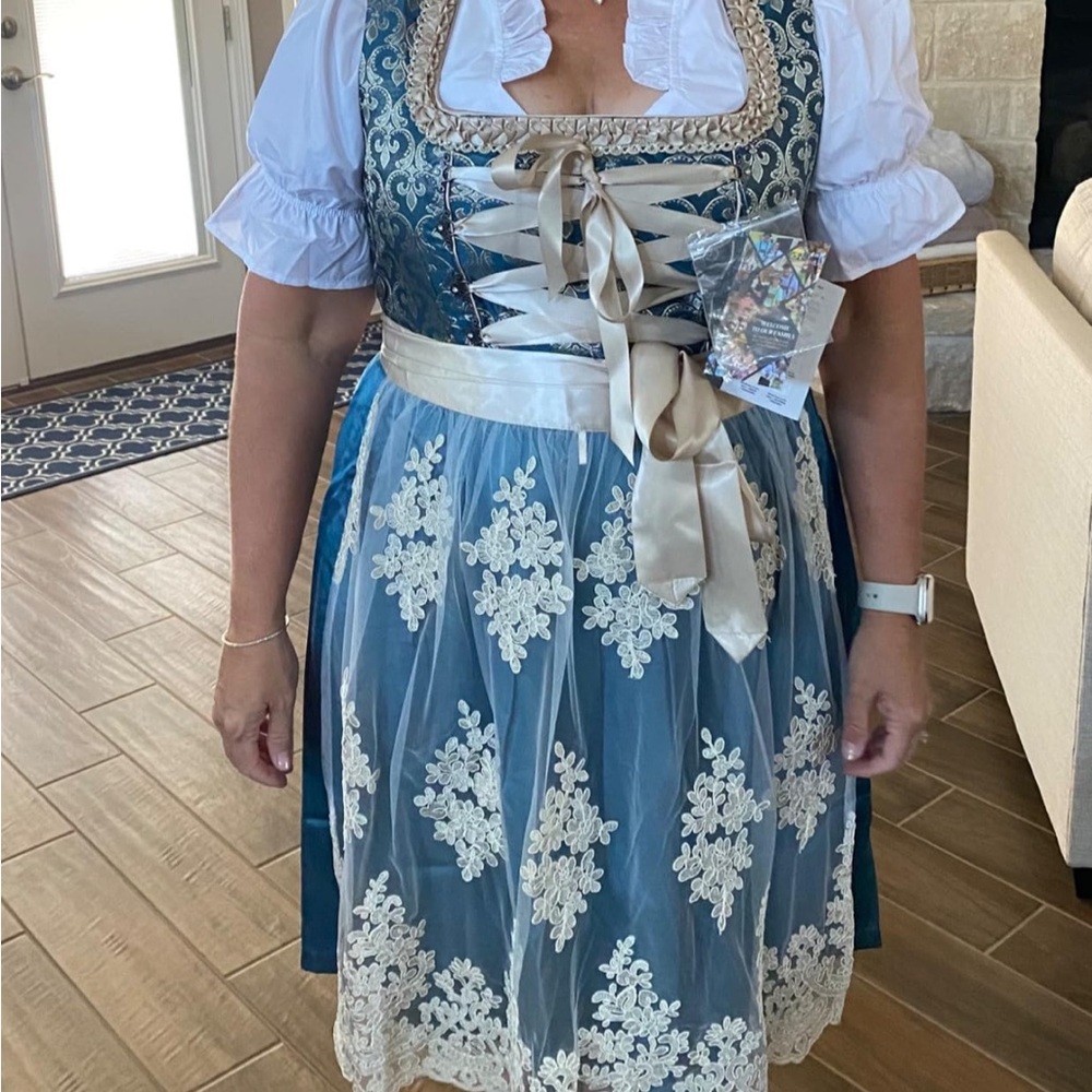 Traditional Dirndl Dress for Octoberfest - Picture 15 of 16